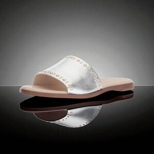 COLE HAAN ANICA slide sandal stud embellishments size 9.5